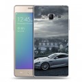 Дизайнерский пластиковый чехол для Samsung Z3 Aston Martin