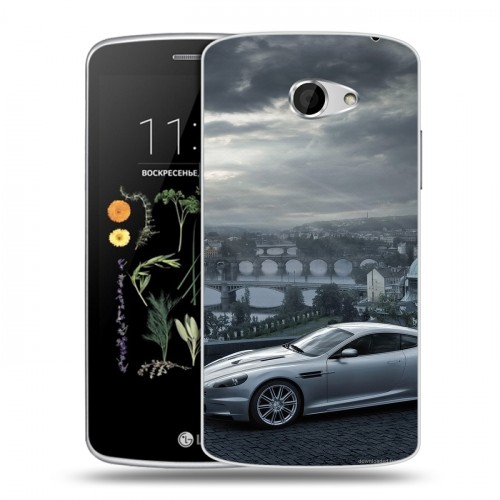 Дизайнерский силиконовый чехол для LG K5 Aston Martin