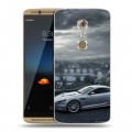 Дизайнерский пластиковый чехол для ZTE Axon 7 Aston Martin