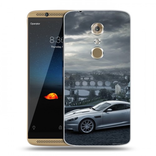 Дизайнерский пластиковый чехол для ZTE Axon 7 Aston Martin