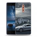 Дизайнерский пластиковый чехол для Nokia 8 Aston Martin