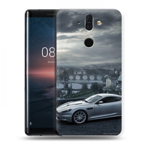 Дизайнерский пластиковый чехол для Nokia 8 Sirocco Aston Martin