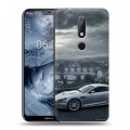 Дизайнерский пластиковый чехол для Nokia 6.1 Plus Aston Martin