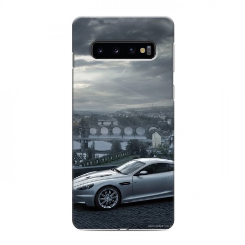 Дизайнерский силиконовый чехол для Samsung Galaxy S10 Aston Martin