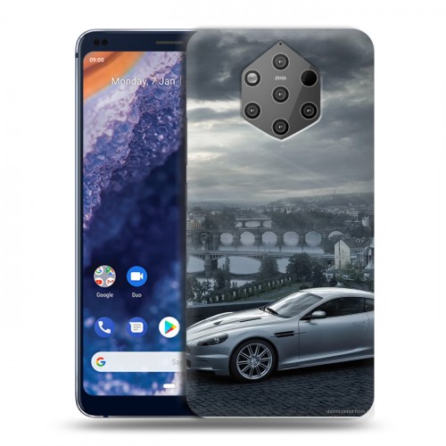 Дизайнерский силиконовый чехол для Nokia 9 PureView Aston Martin