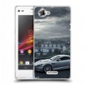 Дизайнерский пластиковый чехол для Sony Xperia L Aston Martin