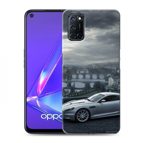 Дизайнерский пластиковый чехол для OPPO A52 Aston Martin