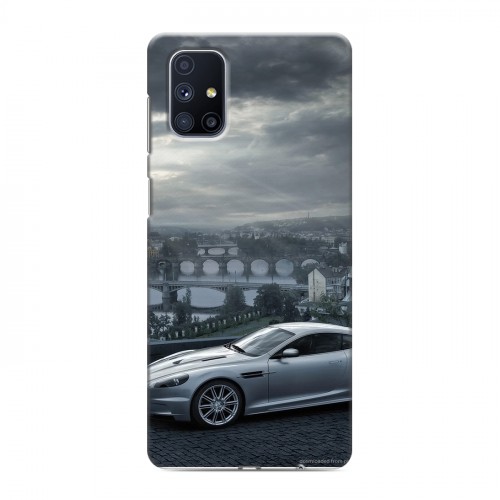 Дизайнерский пластиковый чехол для Samsung Galaxy M51 Aston Martin