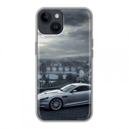 Дизайнерский пластиковый чехол для Iphone 14 Aston Martin