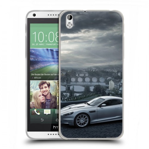 Дизайнерский пластиковый чехол для HTC Desire 816 Aston Martin