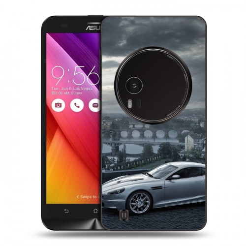 Дизайнерский силиконовый чехол для Asus Zenfone Zoom Aston Martin