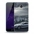 Дизайнерский пластиковый чехол для Meizu M1 Aston Martin