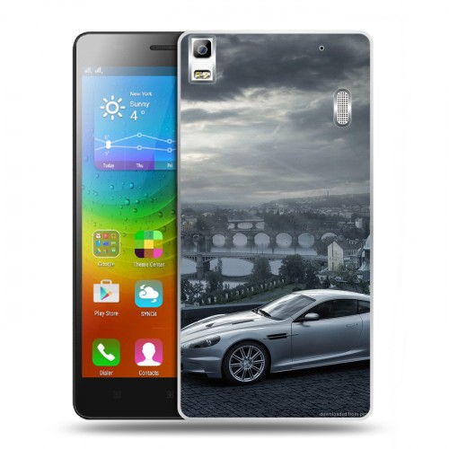 Дизайнерский пластиковый чехол для Lenovo A7000 Aston Martin