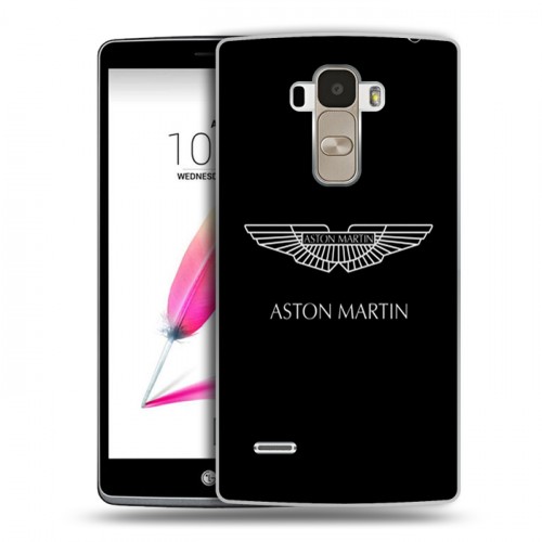 Дизайнерский пластиковый чехол для LG G4 Stylus Aston Martin