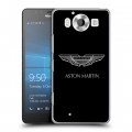 Дизайнерский пластиковый чехол для Microsoft Lumia 950 Aston Martin