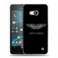 Дизайнерский пластиковый чехол для Microsoft Lumia 550 Aston Martin