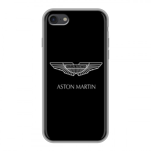 Дизайнерский силиконовый чехол для Iphone 7 Aston Martin