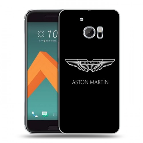 Дизайнерский пластиковый чехол для HTC 10 Aston Martin