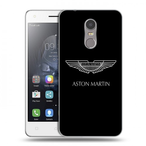 Дизайнерский пластиковый чехол для Lenovo K6 Note Aston Martin