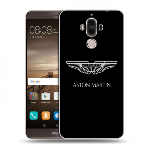 Дизайнерский пластиковый чехол для Huawei Mate 9 Aston Martin