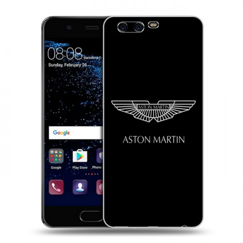 Дизайнерский пластиковый чехол для Huawei P10 Aston Martin