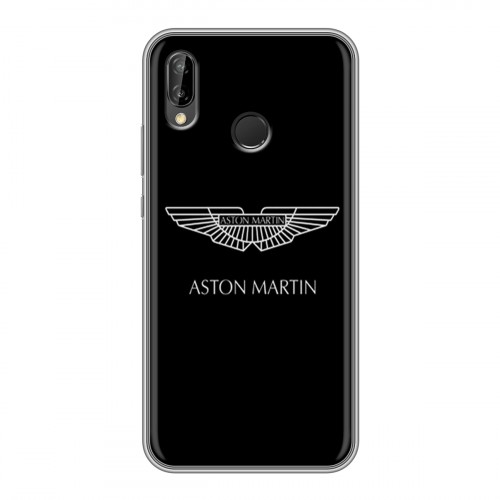 Дизайнерский силиконовый чехол для Huawei P20 Lite Aston Martin