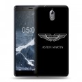 Дизайнерский силиконовый чехол для Nokia 3.1 Aston Martin