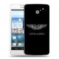 Дизайнерский пластиковый чехол для Huawei Ascend D2 Aston Martin