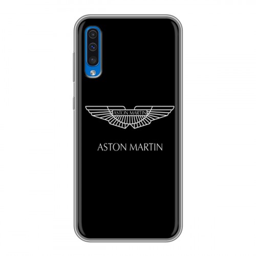 Дизайнерский силиконовый чехол для Samsung Galaxy A50 Aston Martin