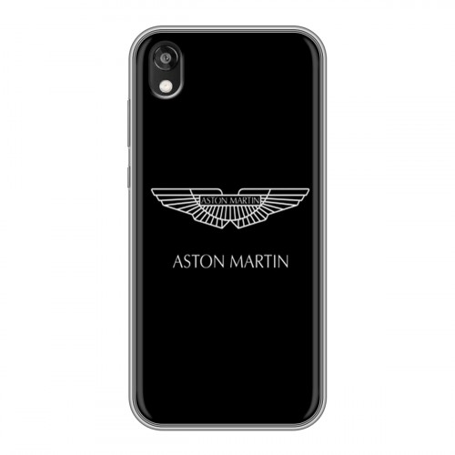 Дизайнерский силиконовый с усиленными углами чехол для Huawei Honor 8s Aston Martin