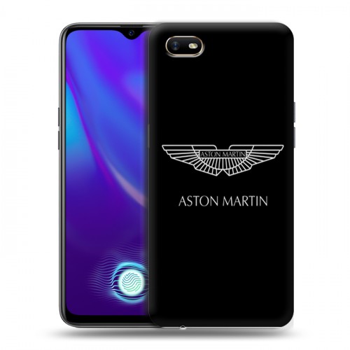 Дизайнерский силиконовый с усиленными углами чехол для OPPO A1k Aston Martin