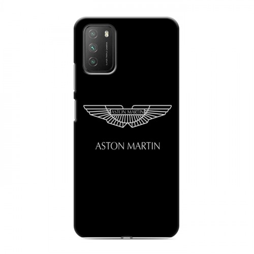 Дизайнерский пластиковый чехол для Xiaomi Poco M3 Aston Martin