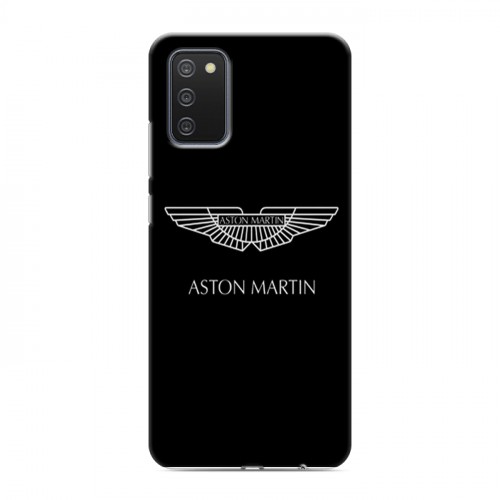 Дизайнерский пластиковый чехол для Samsung Galaxy A02s Aston Martin