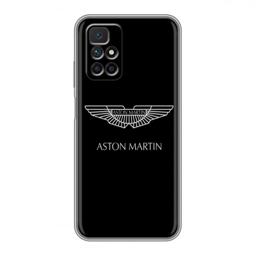 Дизайнерский силиконовый чехол для Xiaomi Redmi 10 Aston Martin