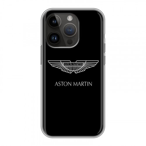 Дизайнерский силиконовый чехол для Iphone 14 Pro Aston Martin