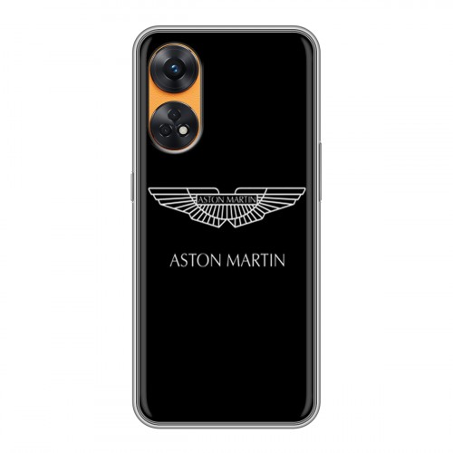 Дизайнерский силиконовый чехол для OPPO Reno8 T Aston Martin