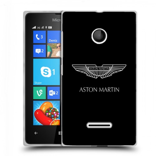 Дизайнерский пластиковый чехол для Microsoft Lumia 435 Aston Martin