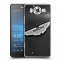 Дизайнерский пластиковый чехол для Microsoft Lumia 950 Aston Martin