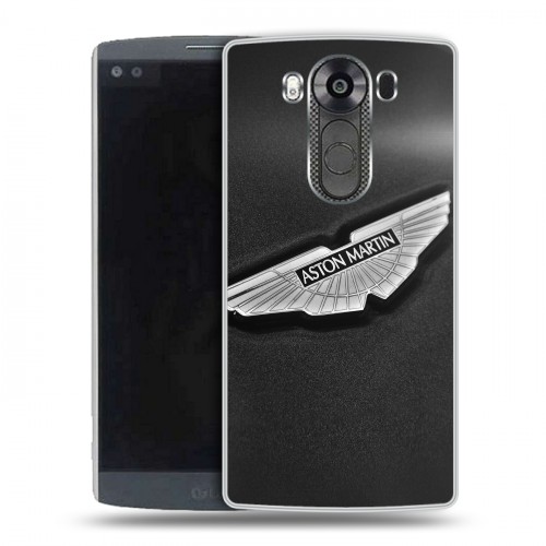 Дизайнерский пластиковый чехол для LG V10 Aston Martin