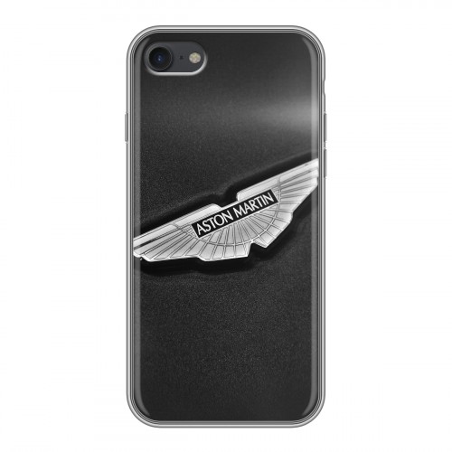 Дизайнерский силиконовый чехол для Iphone 7 Aston Martin