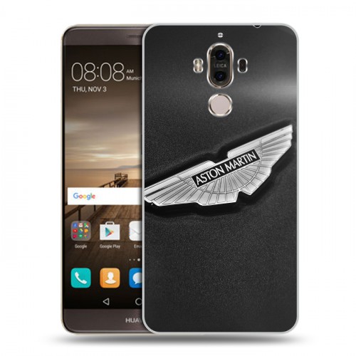 Дизайнерский пластиковый чехол для Huawei Mate 9 Aston Martin