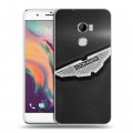 Дизайнерский пластиковый чехол для HTC One X10 Aston Martin