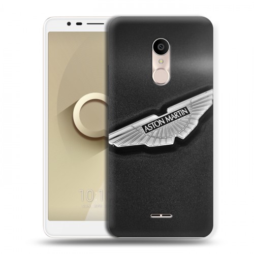 Дизайнерский силиконовый чехол для Alcatel 3C Aston Martin