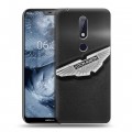 Дизайнерский пластиковый чехол для Nokia 6.1 Plus Aston Martin