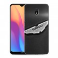 Дизайнерский силиконовый с усиленными углами чехол для Xiaomi RedMi 8A Aston Martin