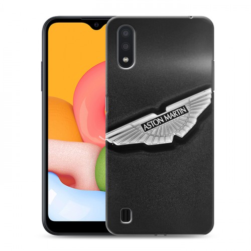 Дизайнерский силиконовый чехол для Samsung Galaxy M01 Aston Martin