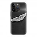 Дизайнерский силиконовый чехол для Iphone 14 Pro Aston Martin