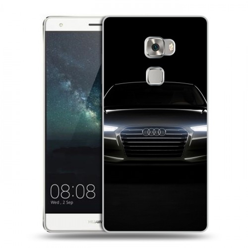 Дизайнерский пластиковый чехол для Huawei Mate S Audi