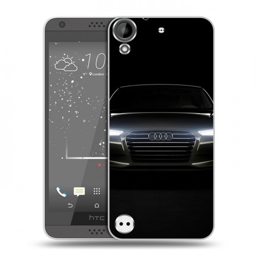 Дизайнерский пластиковый чехол для HTC Desire 530 Audi