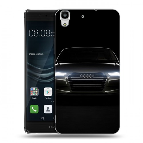 Дизайнерский пластиковый чехол для Huawei Y6II Audi